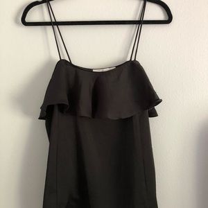 Silk Black Top with Tags